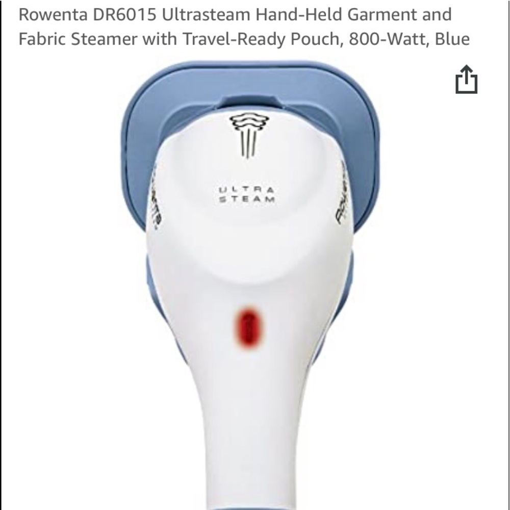 Rowenta hand held steamer